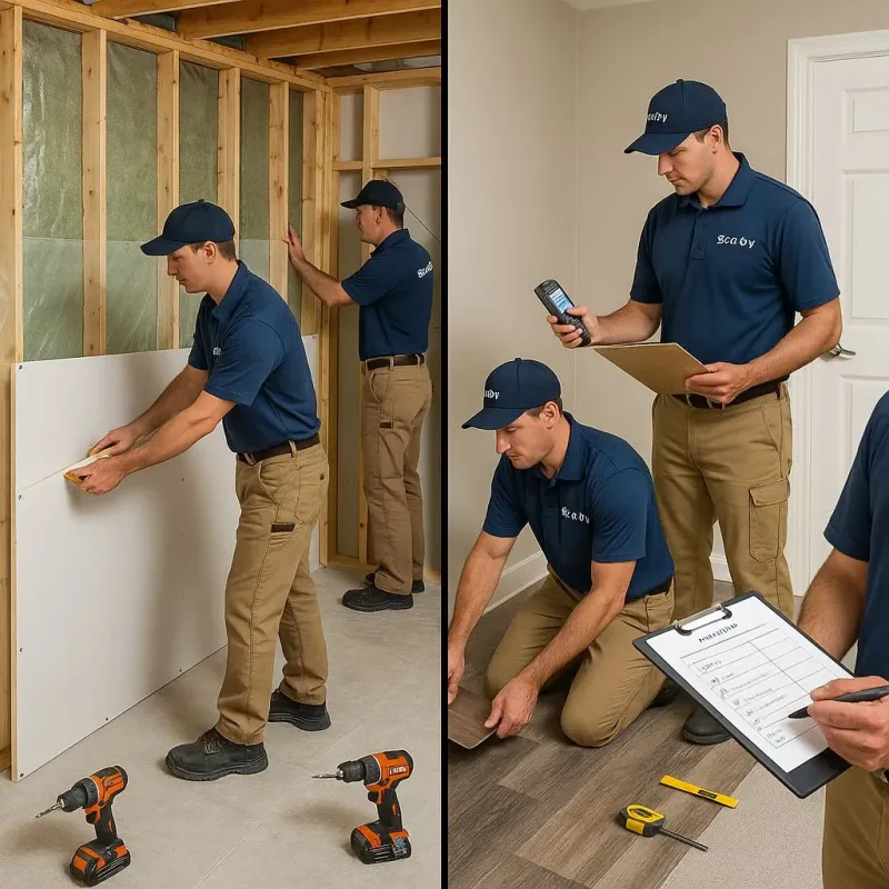Repairs and Reconstruction process in Lincolndale, NY
