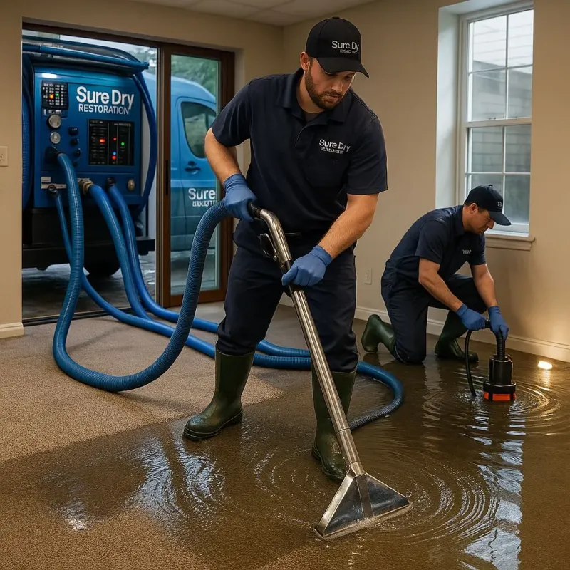 Water Extraction and Removal process in Lincolndale, NY